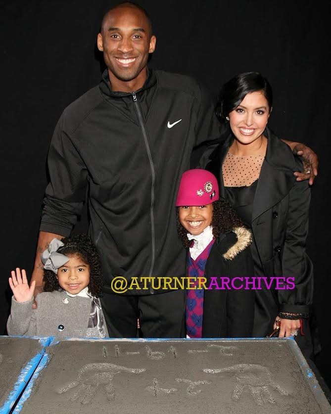 Kobe with Family